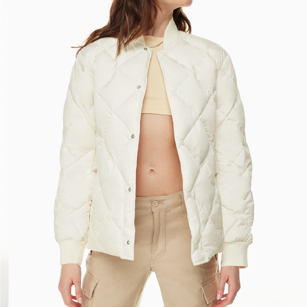 TNA Green Archive Quilted Jacket